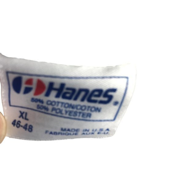 VTG Hanes Idaho Lottery Men's XL White Sweatshirt Made In USA - Picture 6 of 9
